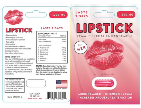 Lipstick Female Libido Single Pill